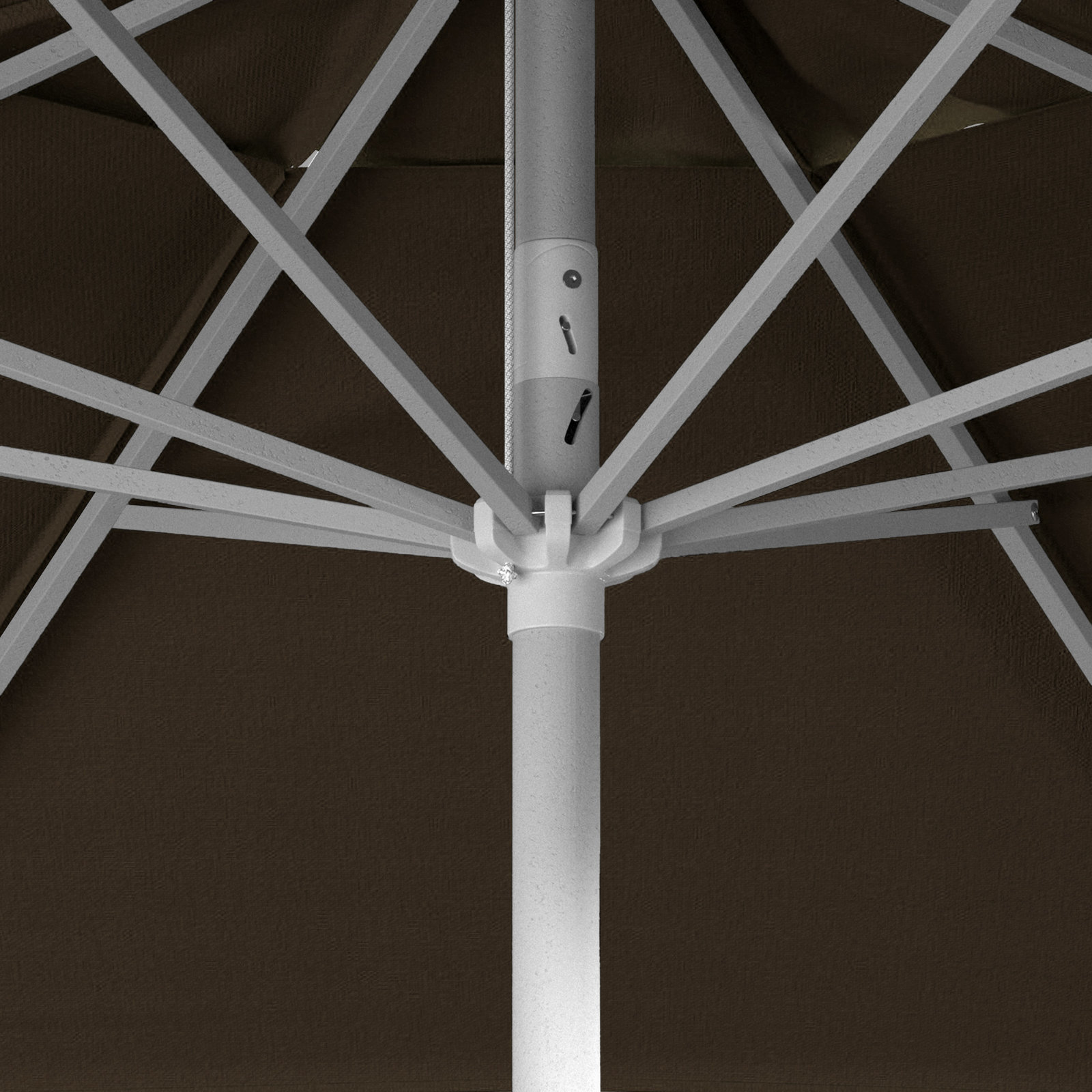 Kenne Sunbrella® Umbrella, Cocoa Performance, 90" W x 90" D