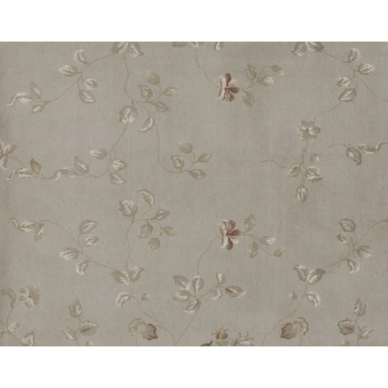 Handmade Silk and Wool Area Rug