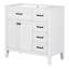 Meuble-lavabo blanc 36 po avec lavabo