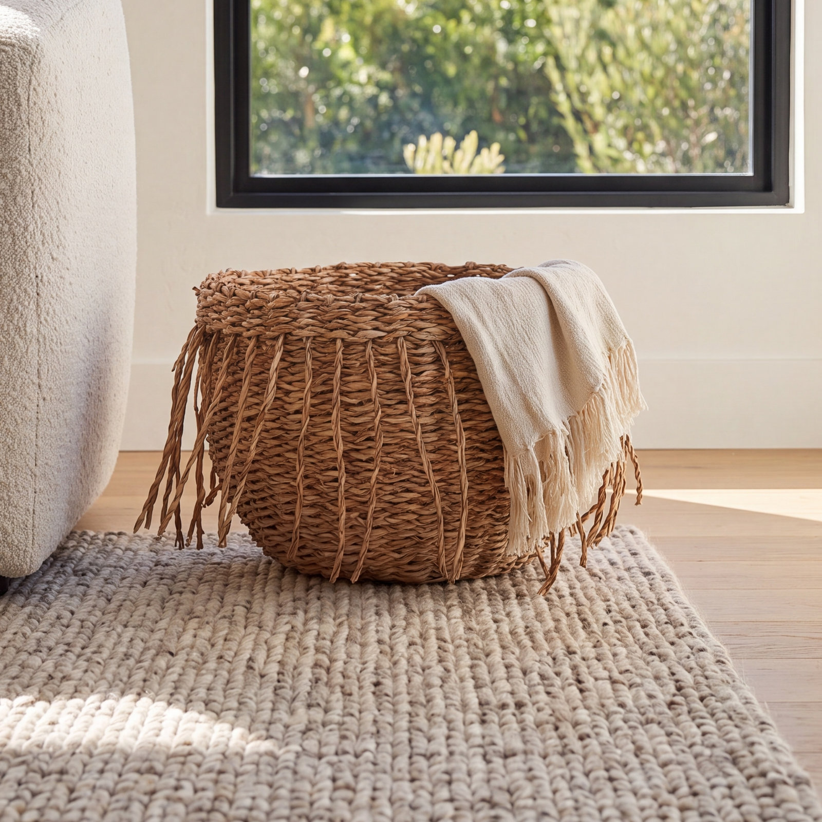 Seagrass Decorative Basket 1