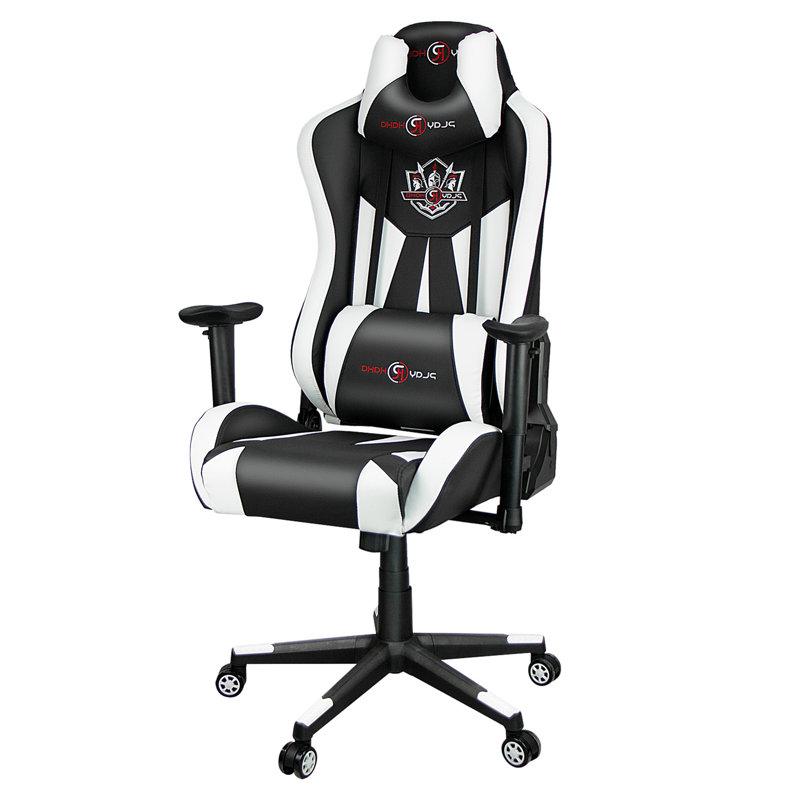 Fauteuil de jeu et de course Divger, Blanc