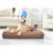 Johnone Orthopedic Faux Suede Pet Bed-32479355