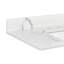 Plan de toilette simple en pierre de quartz de 91 cm avec lavabo (meuble-lavabo non inclus)