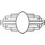 L 34 po x H 17 po x l 16 1/8 po x l 9 3/8 po x P 1 po. Médaillon de plafond en PVC de qualité architecturale Elizabeth, cuivre antique-40713159-40714859