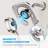 Rain Dual Shower Head 1.75 GPM GPM-97828422