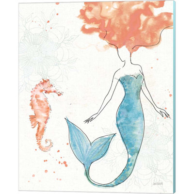 «Sea Sirens II No Words» par Anne Tavoletti - impression sur toile tendue