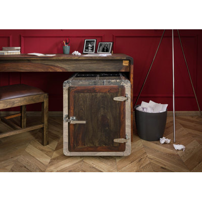 Tambora 50cm Wide Solid Wood File Cabinet