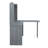 Techni Mobili Modern L-Shaped Desk With Hutch