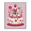 «Christmas Candy Dessert Cake», estampe numérique de Lisa Perry White bouton-114325182-114325181