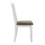 Chaises d'appoint à dossier ouvert Ahlijah