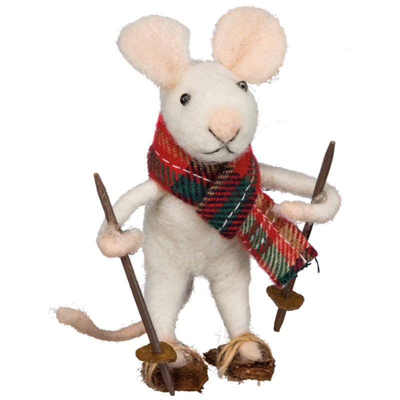 Primitives by Kathy Skiing Mouse Critter