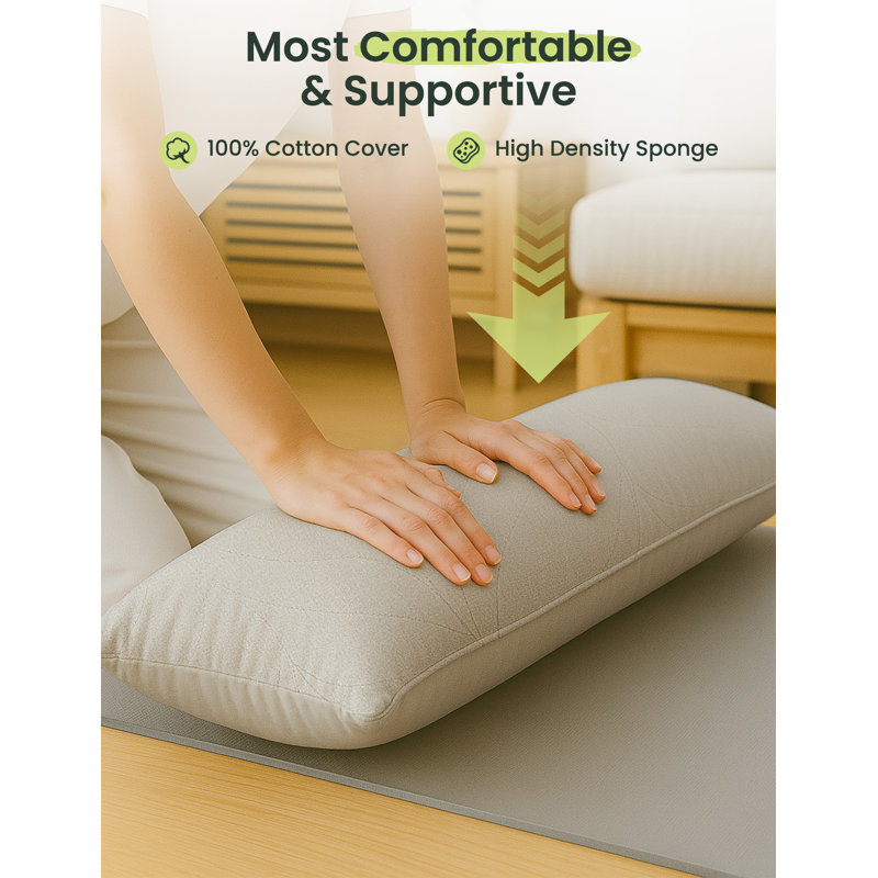Coussin Zonli Wheat, Khaki