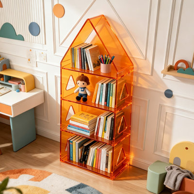 Simple and modern multi-purpose acrylic bookcase