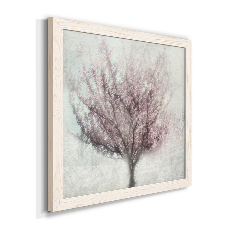 «Blossoms of Spring I» par J Paul - reproduction d'art sur papier encadrée, H 20 po x l 20 po x P 1,5 po, Cadre blanc
