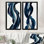 Luminous Spiral Prism Fractal Waves I - Abstract Wall Decor, Modern Abstract 2 Art mural