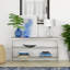 Alexis 135.3cm Glass Top Console Table-219343041-219221804