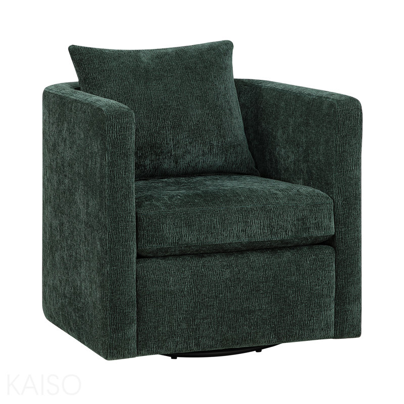 Fauteuil d'appoint pivotant, Green