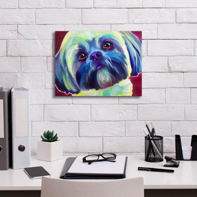 " Lhasa Apso - Sadie " by Dawg Painter