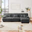 Canapé 2 places avec repose-pieds Chenille-1623384574-1630461298