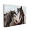 "Stupell Industries", paire de chevaux bruns, art mural sur toile par Katrina Pete-91307087-91307090