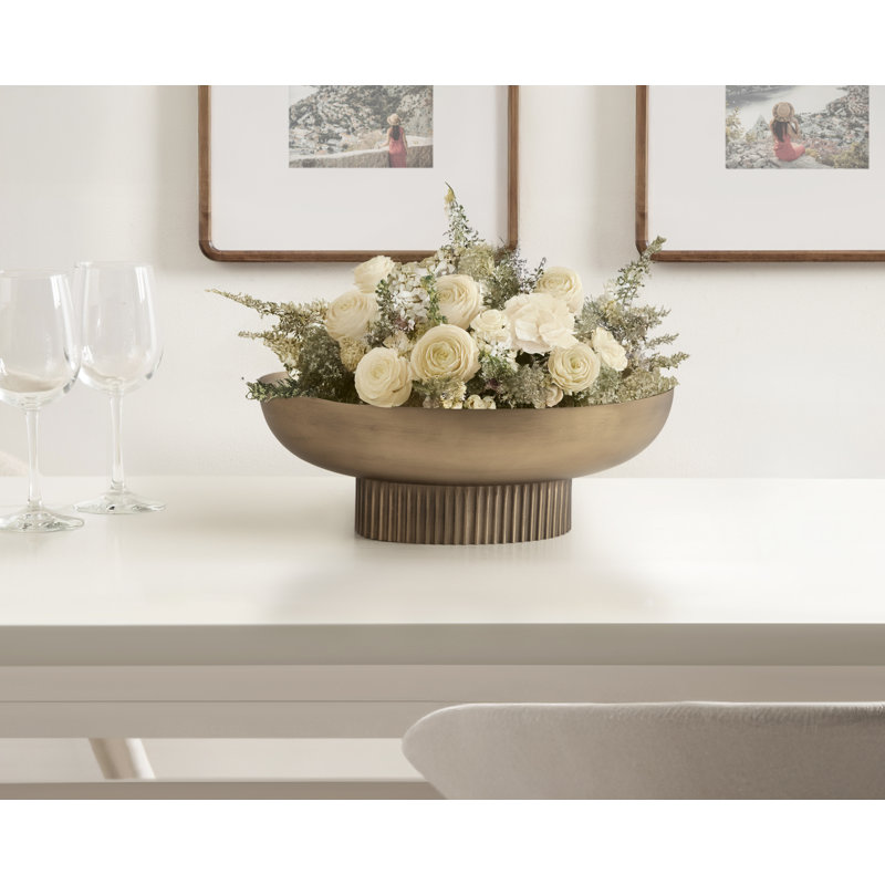 Bol décoratif en métal Rooks