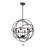 Eastbourne 6 - Light Dimmable Globe Chandelier