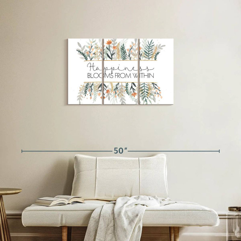 Tergel Spring Blooms III, 20" H x 33" W