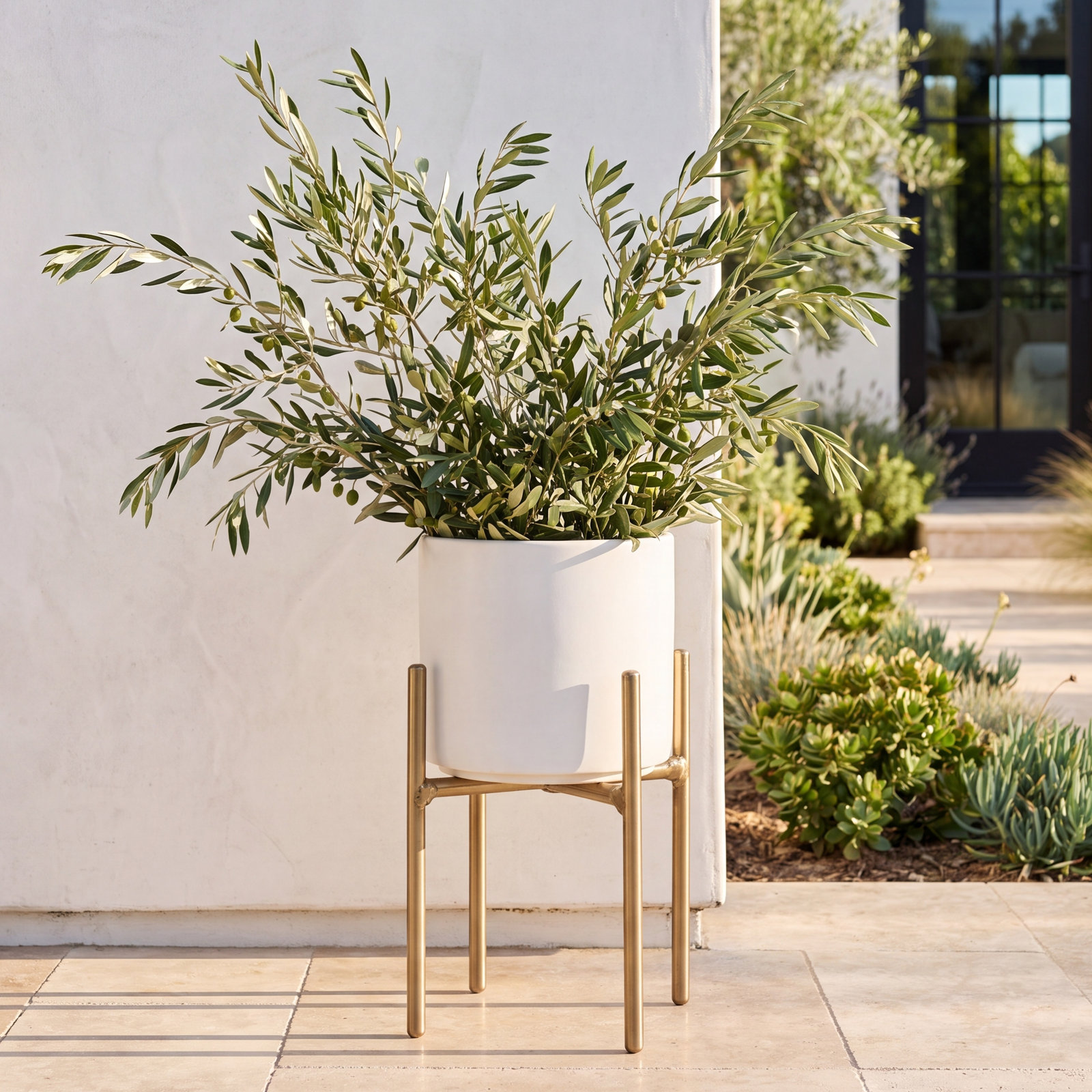 Edmon Plant Stand, 3.75" H x 3.35" W x 3.35" D