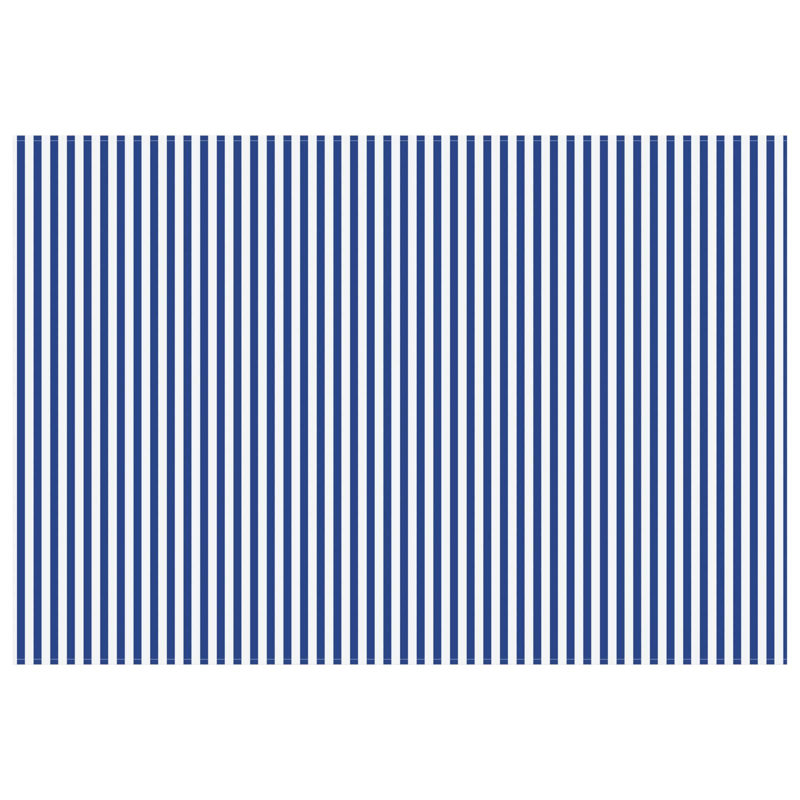 VidaXL Retractable, 250cm W x 200cm D, Blue/White Striped