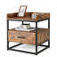 Table de bout avec rangement Wierd
