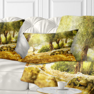 Coussin Olive Trees