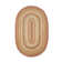 Dajohn Jute Braided Non-Shedding Country Brown/Cream Rug