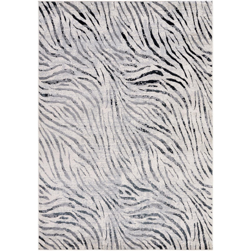 Megon Machine Woven Area Rug, Rectangle 1'11.6" x 2'11.4"