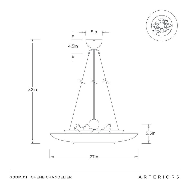 Chene Chandelier