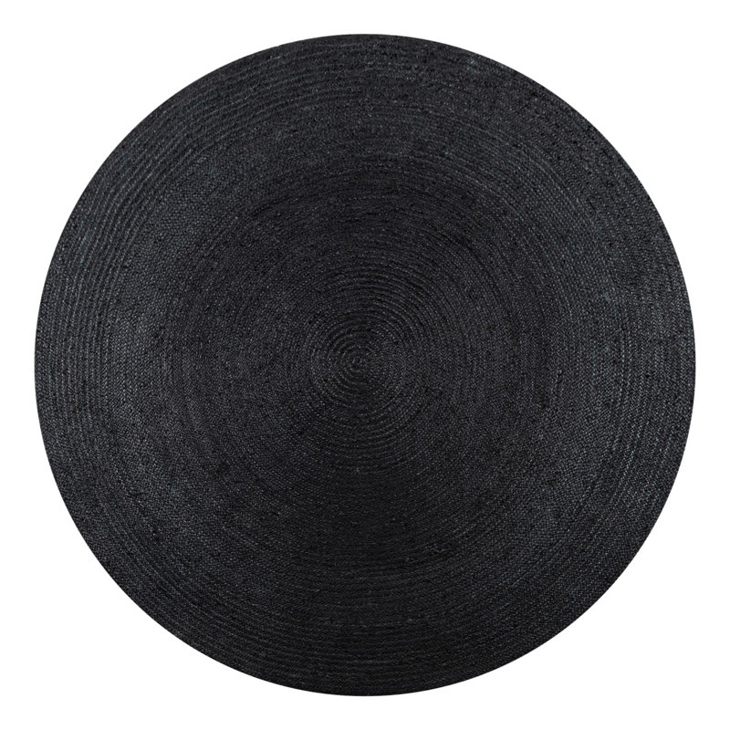 Morane Hand Braided Indoor Rug, Round 10'