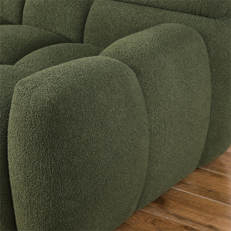 Kieayla 86.61'' Upholstered Boucle Sofa | Modern Comfort