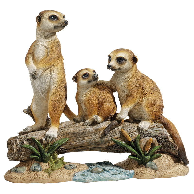 Statue de clan le suricate