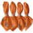 Orange is out of stock selected