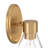 Jessa 1-Light Dimmable Wall Sconce-613114520