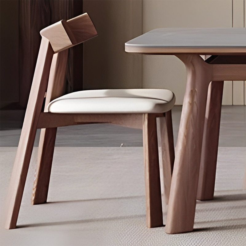 Rectangular rock plate dining table sets, 29.52"H x 62.99"L x 31.49"W