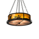 Rustic Lodge 4 - Light Chandelier