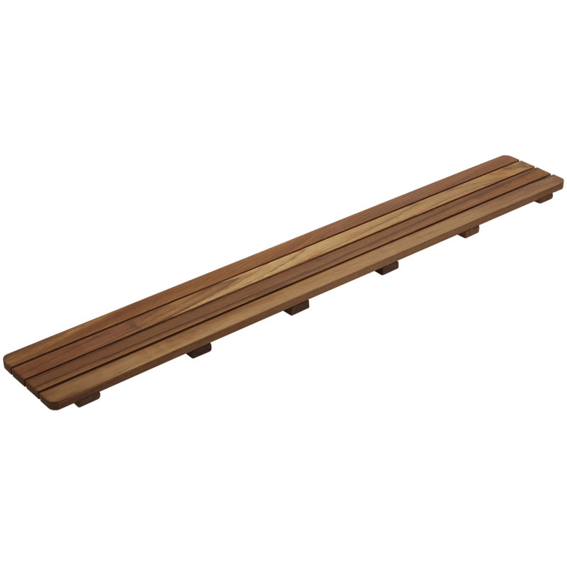 Groove® Teak Drain Cover Receptor
