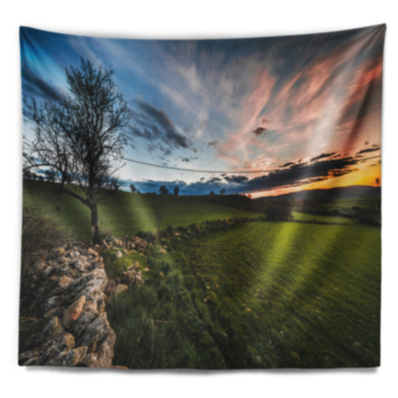 Polyester Tapestry, 32" H x 39" W