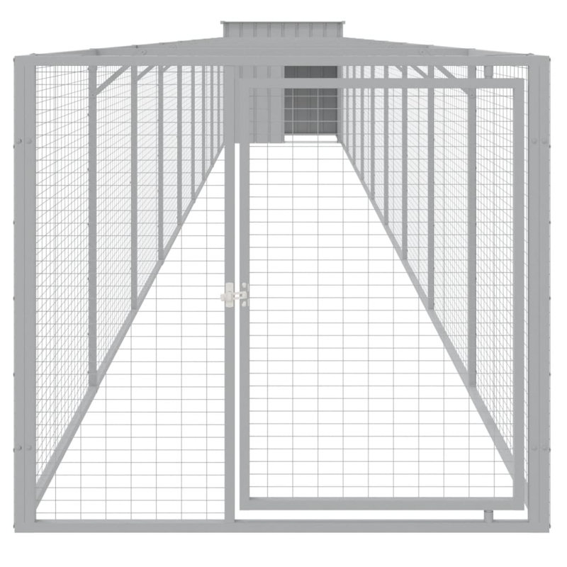 Niche pour chien Drayson, Gris clair, H 43,3 po x l 43,3 po x P 400,4 po