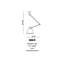 Drain Azzardo 1 - Light Cone Pendant-32244658-32702061