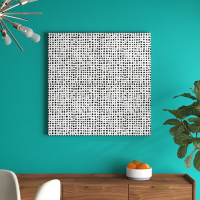 « infinite points », reproduction d’art sur toile tendue