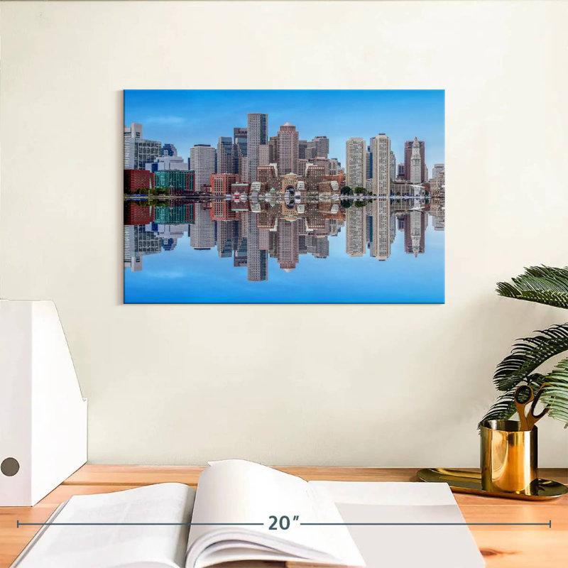 Reflet de l'horizon de Sirci Boston, H 8 po x l 12 po