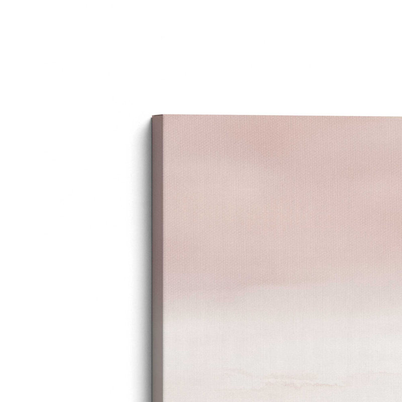 «Peach Tranquility», ensemble de 3 toiles encadrées, H 18 po x l 36 po x P 1,25 po, Toile tendue