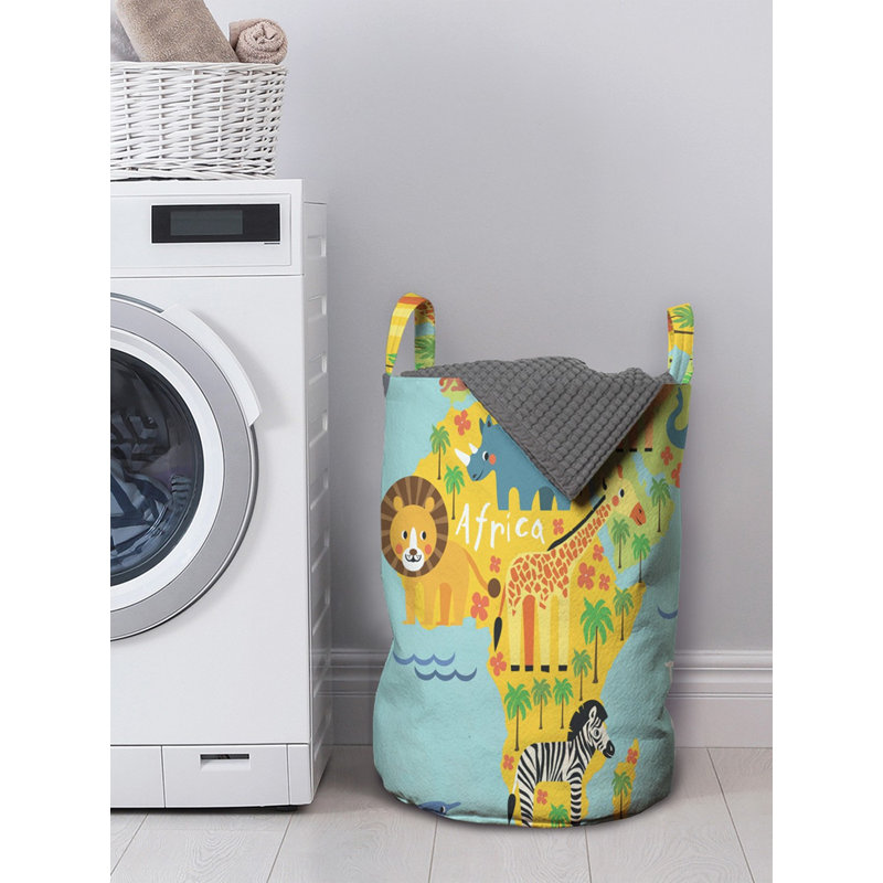 Fabric Laundry Bag with Handles