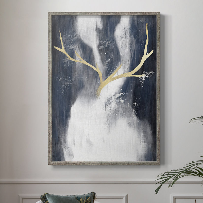 «Christmas Holiday», reproduction d'art encadrée CCXIX - bois massif, H 30 po x l 24 po